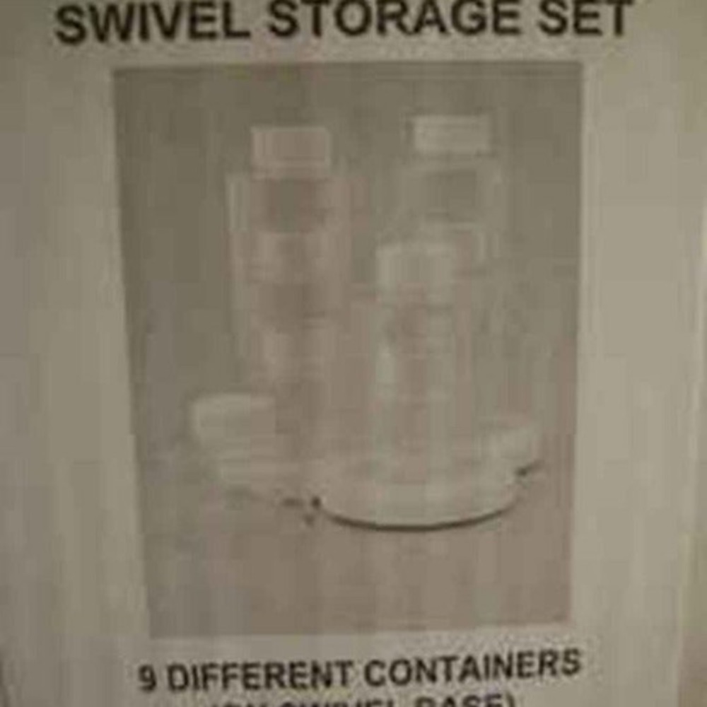 NIB Swivel Storage Plastic Spice Rack - Picture 3 of 6